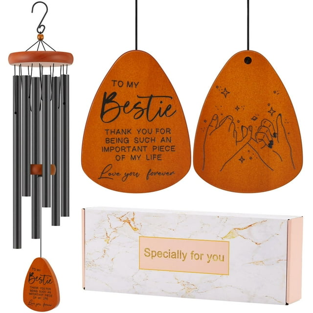 Carillón de viento Oprever 81 cm Bestie de regalo para mujer