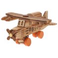 thumbnail image 1 of Minkissy Airplane Shelf Decor Wood Plane Model for Wall Shelf 1 Pcs, 1 of 6
