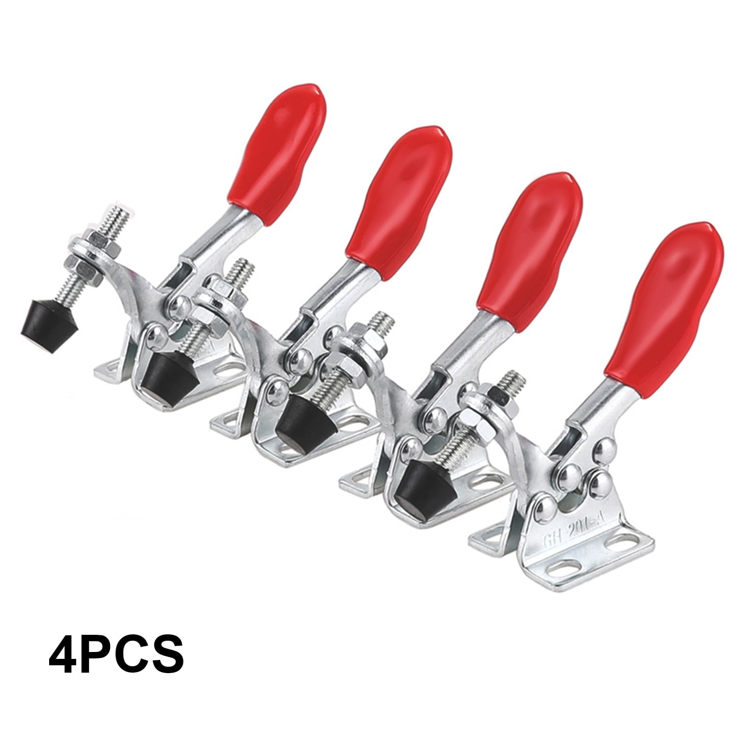 4Pcs Metal Toggle Clamp Quick Toggle Release Horizontal Toggle Clamps