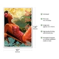 thumbnail image 2 of Aloha Waikiki - Vintage Travel Poster by Wade Koniakowsky - Master Art Print 10in x 14in, 2 of 4