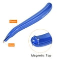 thumbnail image 3 of Uxcell Magnetic Staplers Puller Office Home Staple Remover Tools, Blue, 3 of 5
