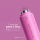 thumbnail image 5 of Botella Térmica Color Rosa 1L (32 Oz) B Confident | Libre de BPA | B Life, 5 of 8