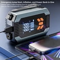 thumbnail image 1 of Air pump,Inflator Portable 150psi Air Led Clip Car Compressor By Air Display Screen Led Car Tires Bike Tire Portable Air Lcd Display Air Compressor Tire Inflator And Ball Pump With Ball Inflation Led, 1 of 6