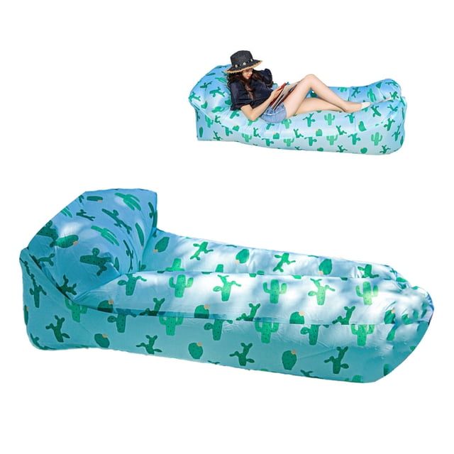 Tumbona Inflable, Sofá De Aire, Cama De Playa Inflable, Sofá Inflable, Silla De Camping, Hamaca Para Senderismo, Viajes En El Patio Trasero