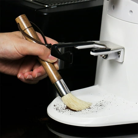 

Clearance! Lssam Cleaning Brush Scrub Brush Brush For Cleaning Coffee Grinder Cleaning Brush Wooden Handle Hair Brush Bar Coffee Powder Cleaning Brush Hand Grinder Hair Brush