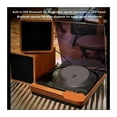 thumbnail image 3 of Wooden HIFI CD Player Bluetooth 5.1 Digital Optical Output USB Lossless Playback Wooden CD Music, 3 of 6