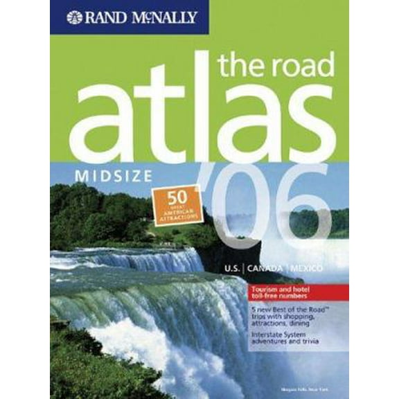 Pre-Owned Rand Mcnally 2006 Road Atlas Midsize (Rand Mcnally Road Atlas Mid Size) (Paperback) 0528957945 9780528957949