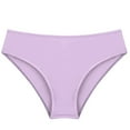 thumbnail image 3 of Kids Girls' Slim Swimming Bottom with Lining UPF50+ Sun Protection Rash Guard Swim Brief Lavender 16, 3 of 6