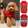 thumbnail image 7 of KYAIGUO Christmas Dog Puppy Sweater Cats Costumes,Small Medium Warm & Comfortable Xmas Turtleneck Dog Puppy Sweaters for Fall Winter, 7 of 7