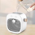 thumbnail image 4 of Ventilador de pulverización eléctrico 3 en 1, minihumidificador enfriador de aire de 3 velocidades para interiores y exteriores, 4 of 9