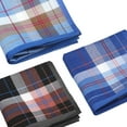thumbnail image 6 of 3x Assorted Cotton Men Square Hankies Bandanas Wipe, 6 of 9