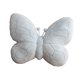 thumbnail image 4 of Cojín decorativo con forma de mariposa, ideal para decorar el hogar. Regalo original de cumpleaños. Cojín con forma de animal. Azul, 4 of 9