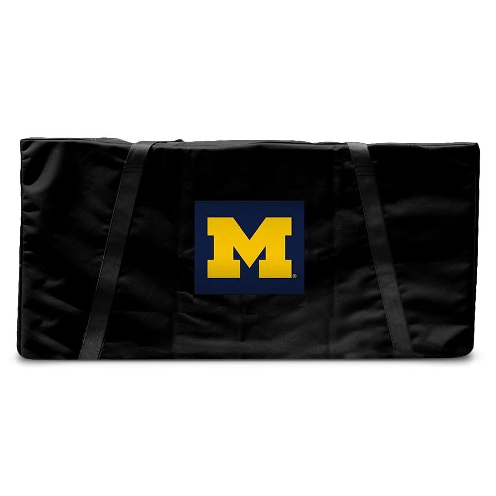 8 College Vault Michigan Wolverines Regulation Corn Filled Cornhole Bags 