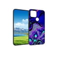 thumbnail image 1 of Compatible with Google Pixel 5（2020） Phone Case, Psychedelic-Trippy-Alien-Art-Visuals-Colours09 Case Men Women, Flexible Silicone Shockproof Case for Google Pixel 5（2020）, 1 of 1