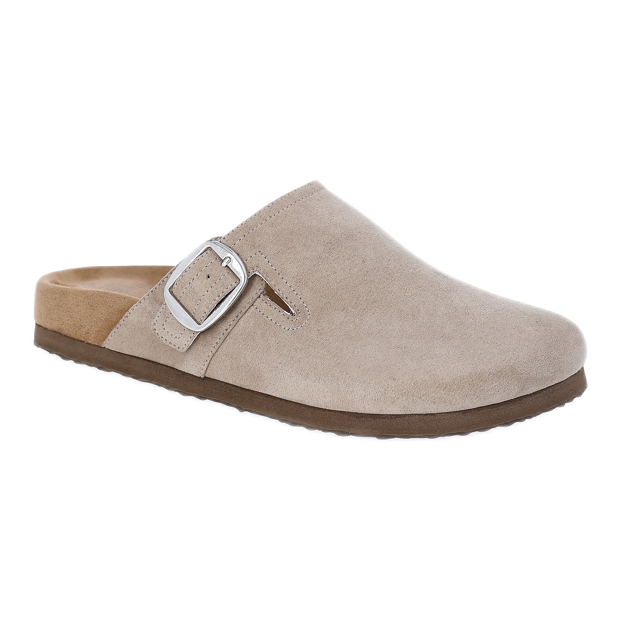 Time and Tru Women's Buckle Clogs