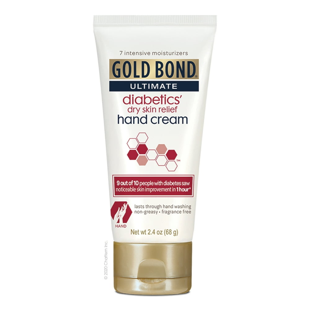 Gold Bond Diabetics' Dry Skin Relief Hand Cream (2.4 Oz)