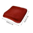 thumbnail image 3 of Mouliraty Car Seat Cushion Winter Plush Seat Cushion Cover Winter Warm Thickened Single Piece Pad General Purpose, 3 of 6