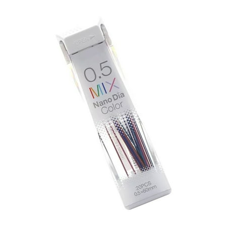 20Pcs/Box 0.5MM Thick Colored Pencil Refills for 0.5MM Automatic Mechanical Pencil, Woodworking Pencil Art Drawing