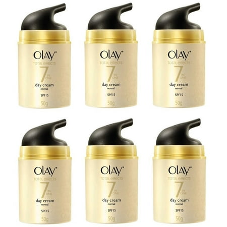 Olay Total Effects 7 in One Day Cream Normal SPF 15, 50g (1.7 oz) (Pack of 6)