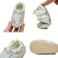 thumbnail image 5 of Infant Baby Boys Girls Cotton Slipper Sneaker Toddler Cartoon Animal Rubber Non-Slip Sole First Walker Crib House Shoes, 5 of 6