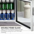 thumbnail image 2 of Whynter 68 Can Stainless Steel Beverage Refrigerator with Lock, 2 of 14