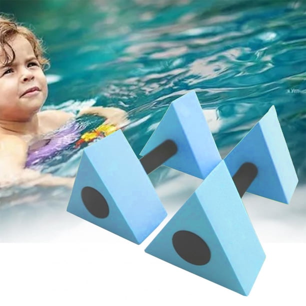 Mancuernas flotantes de agua Par de barras de ejercicio acuático de espuma EVA | Equipo de fitness para piscina Azul Rojo Verde | 27x15cm Soporte Entrenamiento de fuerza para adultos | Ligero,