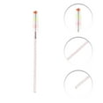 thumbnail image 3 of Unique Bargains 50 Pcs Disposable Colorful Eyelash Brush for Bathroom Rose Red Plastic Nylon, 3 of 5