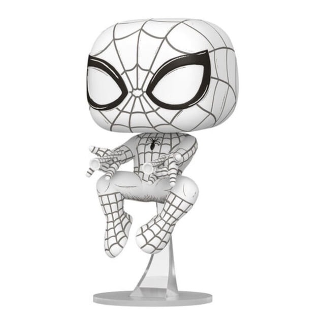 SpiderMan Sketched 1574 Funko Pop Marvel