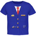 thumbnail image 1 of Costume de Chef de Train d'Halloween Royal T-Shirt pour Tout-Petit, 1 of 1
