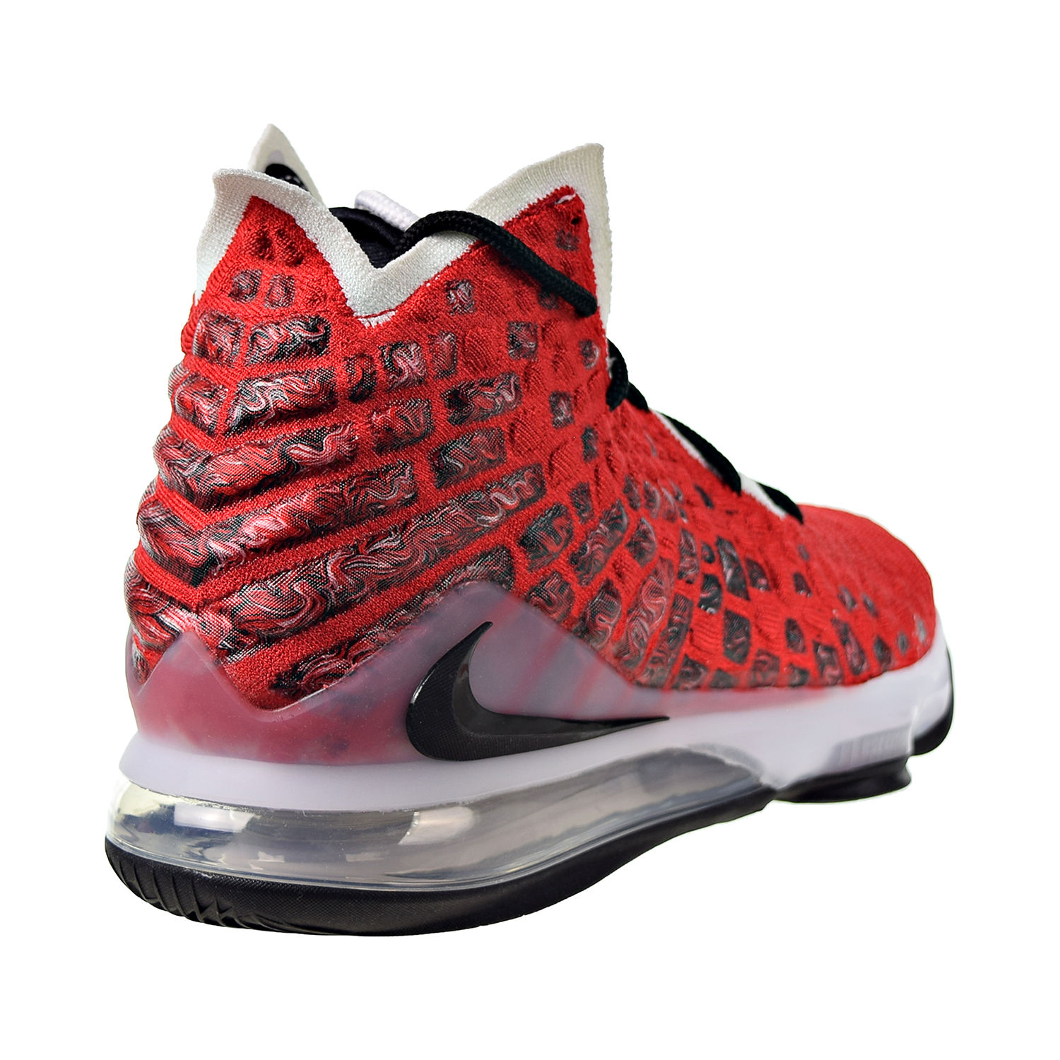 Nike LeBron 17 "Uptempo" Men's Basketball Shoes University Red-Black bq3177-601 - image 3 of 6