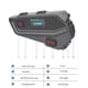 thumbnail image 3 of Riwesomey ABS 2000M 6 conductores impermeable motocicleta Bluetooth auriculares Scooter casco intercomunicadores Audio llamada intercomunicador Accesorios para motos, 3 of 6