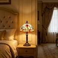 thumbnail image 1 of Yrmaups Small Table Lamp For Bedside, Adults, Eye Caring Led Light, Classic Home Decor Style, For Bedroom, Living Room, Study, Coffee Shop, 1 of 8