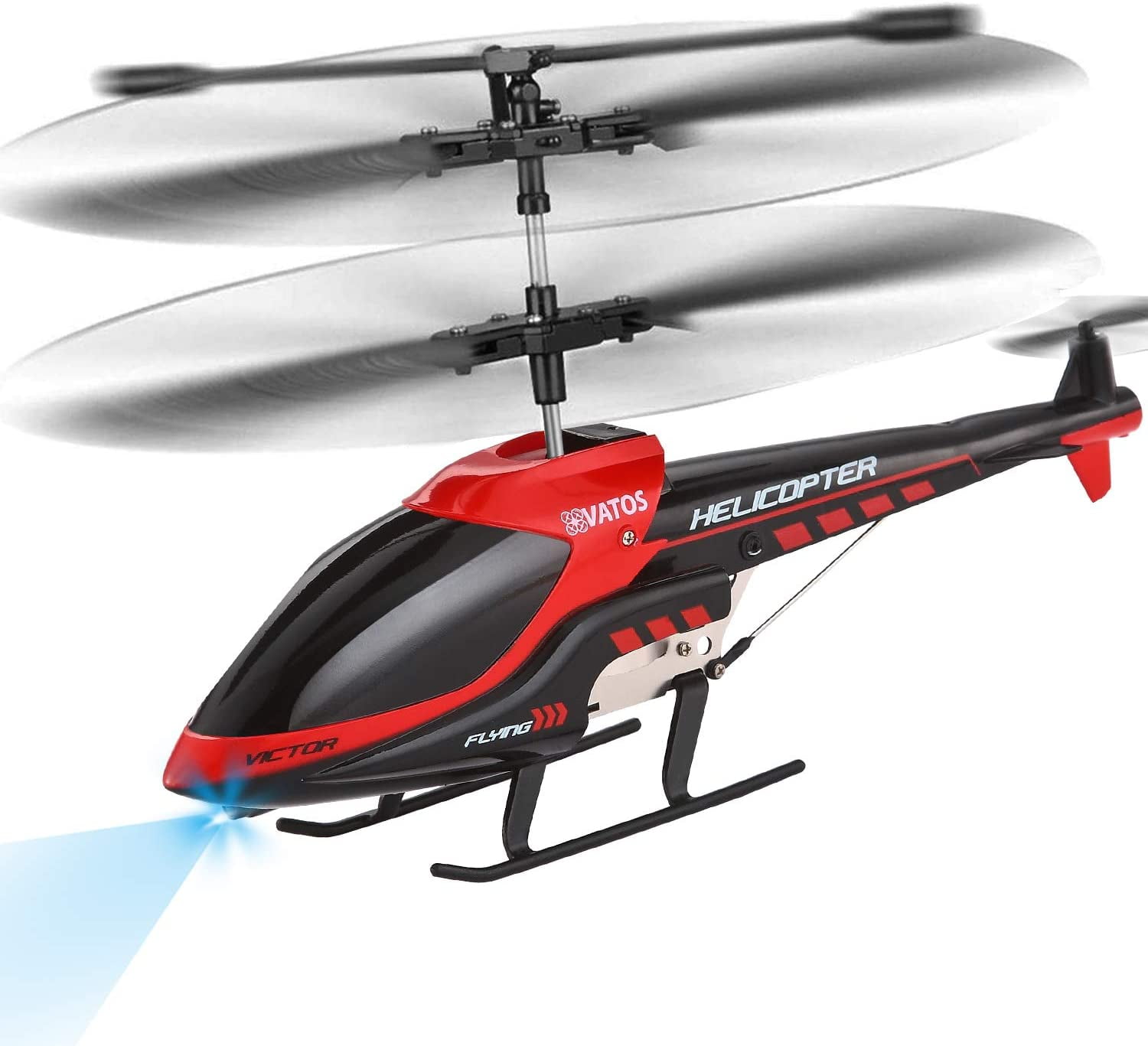 BRAND NEW RC Helicopter 3.5CH Mini Metal Remote Control GYRO Kids Gift RED 