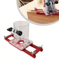 thumbnail image 3 of EpheyFIF 2 In 1 Router Base Aluminum Router Base Diy Applications Lightweight Design, 3 of 8