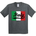 thumbnail image 3 of Inktastic Italy Flag Youth T-Shirt, 3 of 5
