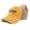Mustard, variant on Womens Ponytail Cap Air Force Mom Embroidery Cotton Distressed Trucker Hats Strap Closure Black Design Only