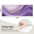 thumbnail image 5 of Purple Gold Marble Pattern Kitchen Rug Mat,Kitchen Runner Rugs Non Skid Washable,Decorative Kitchen Floor Mats for Kitchen,Sink,Laundry,17"X47", 5 of 5