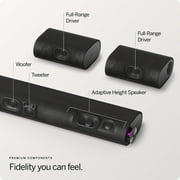 VIZIO M-Series Elevate 5.1.2 Sound Bar with Dolby Atmos and Wireless Subwoofer - M512e-K6