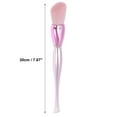 thumbnail image 2 of Unique Bargains 1 Pc Angled Cosmetic Brush for Business Travel Pink Artificial Fiber Wool Plastic, 2 of 5