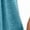 Lake Blue, variant on Women'S Twist Front V Neck Ruffle Summer Dress Elegant Sleeveless Club Party Tunic Bodycon Mini Dresses Brown L