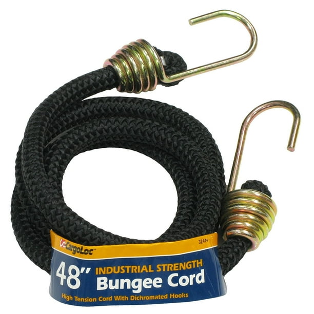 CargoLoc 32444 Industrial Bungee Cords with Dichromate Steel Hooks, 48