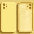 thumbnail image 1 of Original&nbsp;funda movil de silicona líquida de lujo para apple iPhone 11 12 13 14 Pro Max Mini X XR XS MAX 6 7 8 14 PLUS SE 2020 Case carcasa trasera a prueba de golpes Fivean unisex, 1 of 2