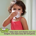 Boogie Wipes Gentle Saline Wet Wipes for Runny or Dry Nose