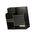 thumbnail image 4 of DYNWAVECA Yoga Mat Storage Rack Garage Organizer for Kettlebells Soccer Tennis Rackets Black, 4 of 10