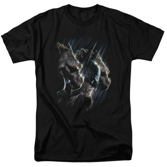 Batman Gargoyles S/S Adult 18/1 T-Shirt Black