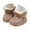 Beige, variant on LYHaoo Soft Baby Sneakers For And Toddlers Breathable Easy Hook And Loop Closure Flexible Sole First Walking Shoes Sizes 4 Toddler Beige(0-6 Months)