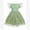 Green, variant on Kids Girls Princess Tulle Tutu Dress Flutter Sleeve Star Glitters Rainbow Birthday Party Pageant Summer Dresses 7-8 Years Green