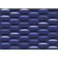 thumbnail image 1 of Ahgly Company Indoor Rectangle Patterned Night Blue Area Rugs, 2' x 3', 1 of 6