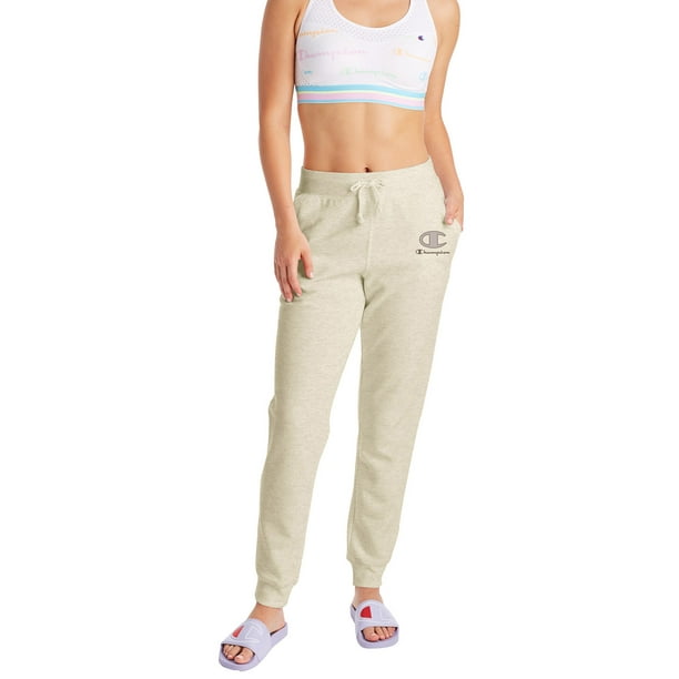 champion women's powerblend fleece jogger