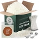 thumbnail image 1 of Cera de soja orgánica Hearth & Harbor para velas, 11 kg. Suministros naturales para hacer velas, sin cera de abejas ni parafina. Copos de cera de soja pura, perfectos para velas, velas de té y velas f, 1 of 1